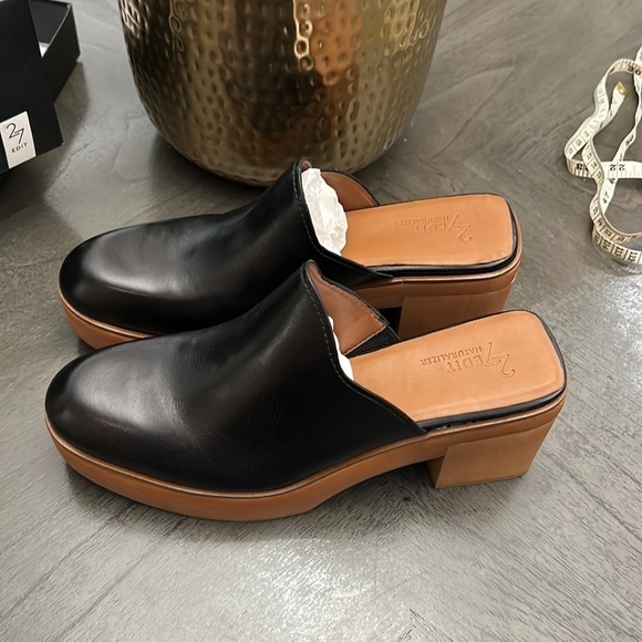 27 EDIT Naturalizer Katrese Platform Mule in Black - Picture 8 of 12